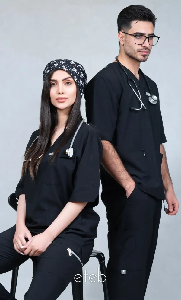 اسکراب شلوار لوتوس مشکی