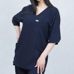 تونیک شلوار لوتوس سورمه ای ITFA404 | ایطب