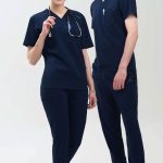 سورمه ای - اسکراب شلوار مدیفلکس ISMD104 | ایطب