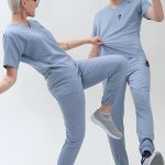 آبی پاستیلی - اسکراب شلوار مدیفلکس ISMD101 | ایطب