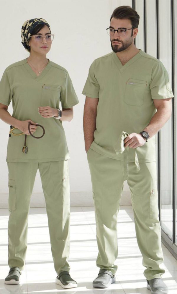 خریداری اسکراب شلوار فیگز پسته ای ISV303 | ایطب