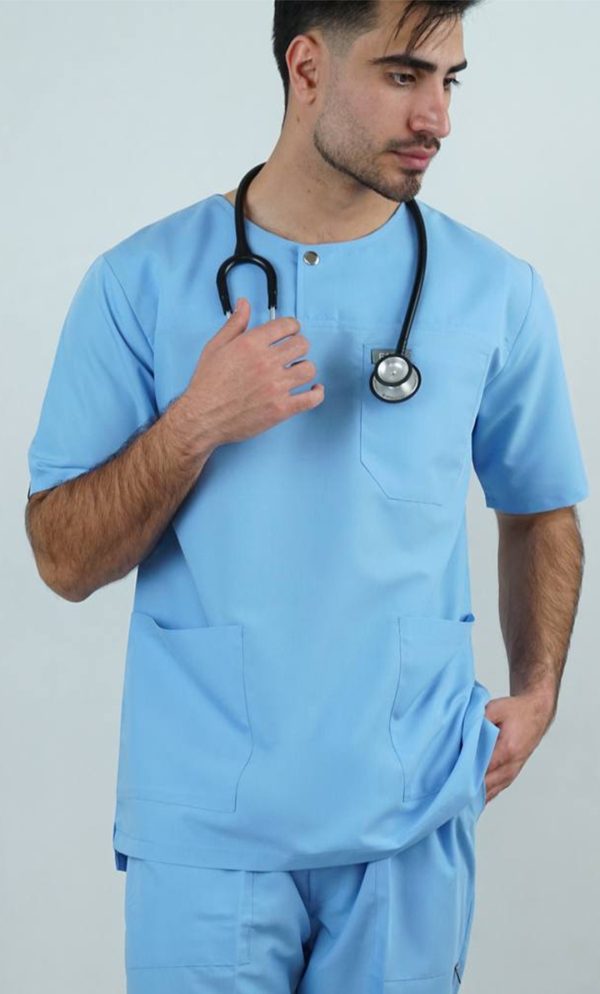 اسکراب تک الیت آبی آسمانی ISFA208