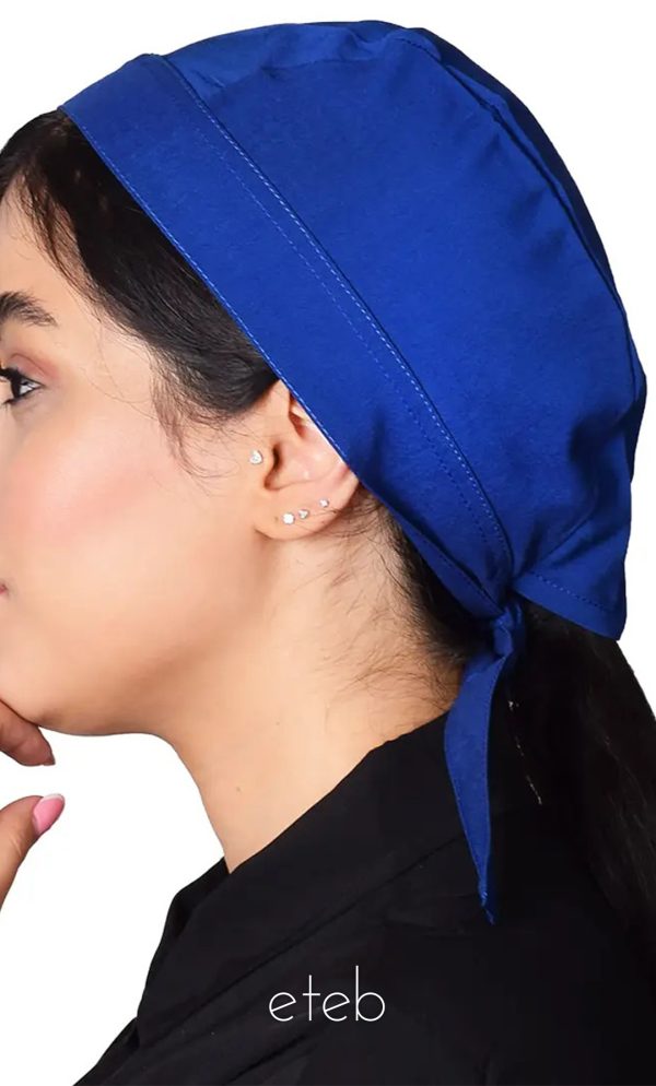 کلاه کوچک پایلوت آبی کاربنی