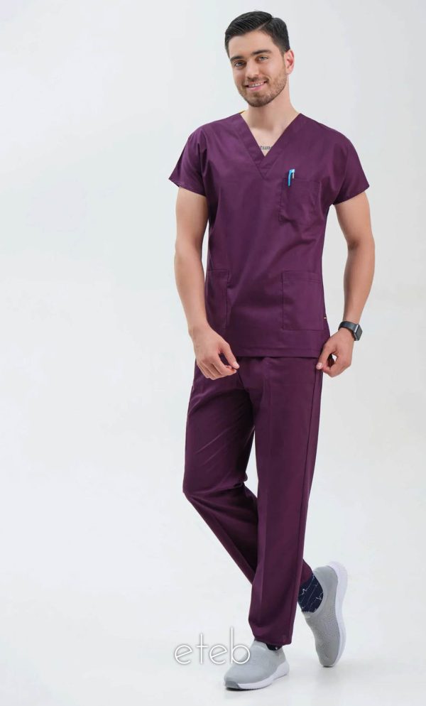 بادمجانی – اسکراب شلوار جونیور ISMD205