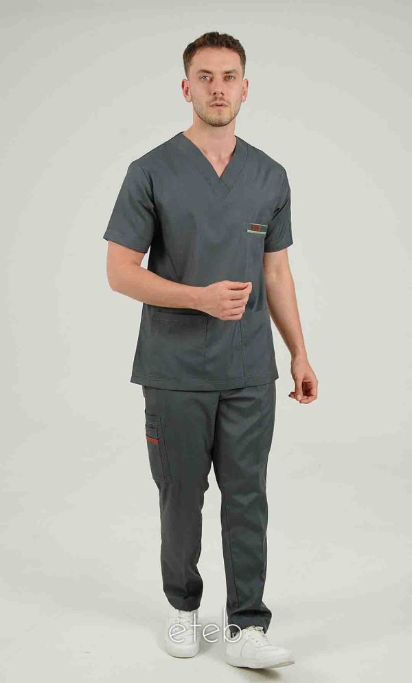 اسکراب یونیسکس یقه هفت طوسی اورا ISOR109
