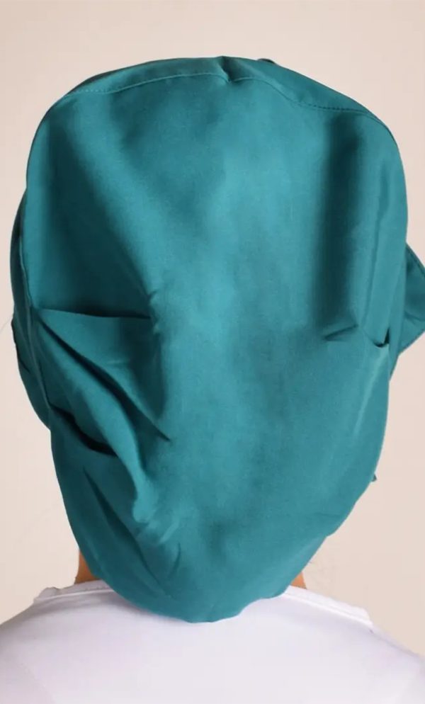کلاه گره ای حجاب سبز کله غازی ICV212