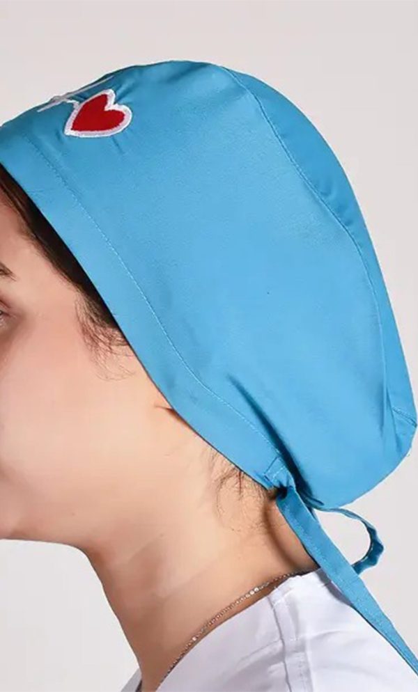 خرید کلاه جراحی بند کوچک ECG سبز آبی ICV313 | ایطب