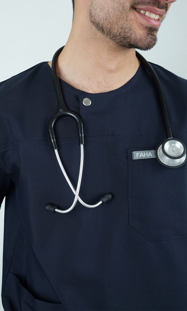 اسکراب تک الیت رنگ سورمه ای ISFA204 | ایطب