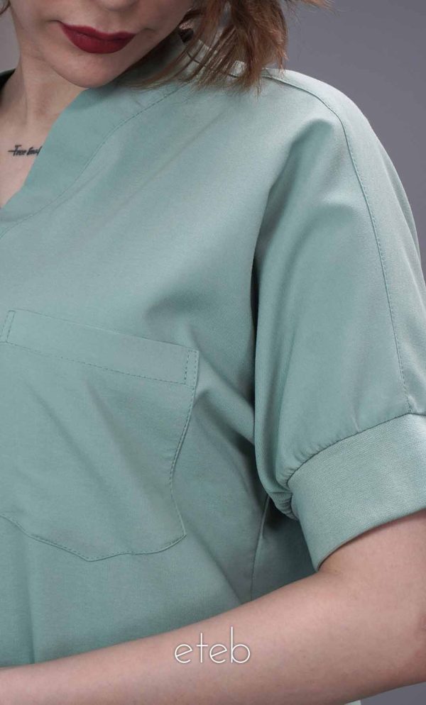 سبز پاستیلی- اسکراب شلوار گری پلاس ISV502| ایطب