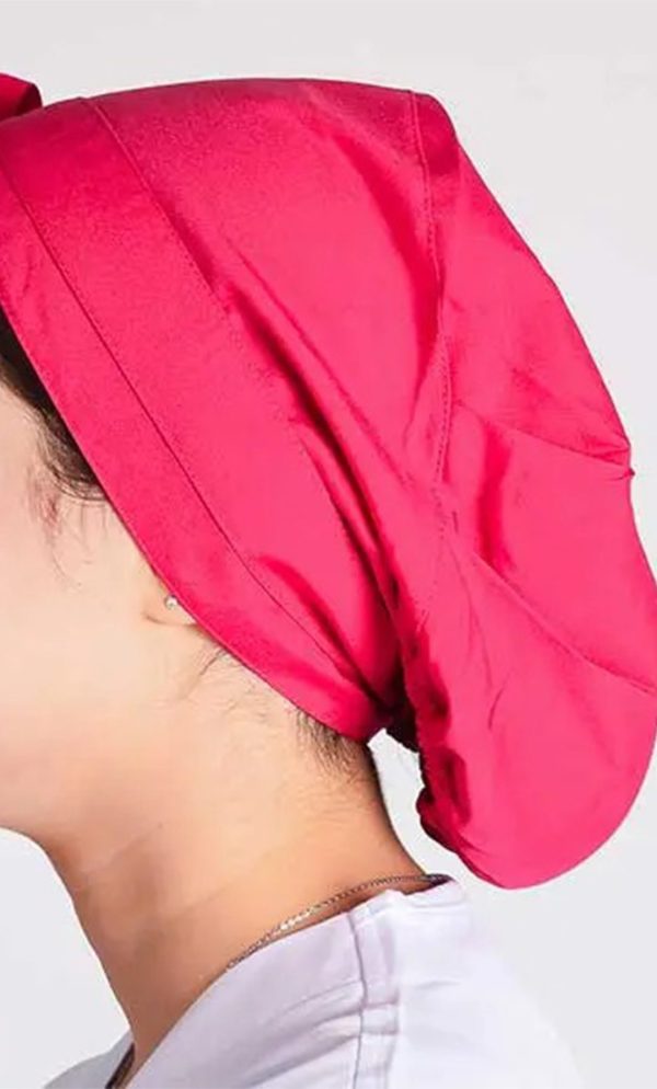 خرید کلاه گره ای حجاب سرخابی ICV213 | ایطب