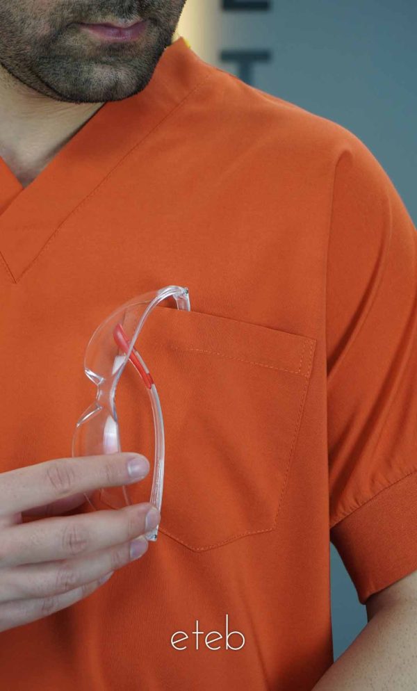 اسکراب شلوار گری پلاس ISV501- آجری| ایطب