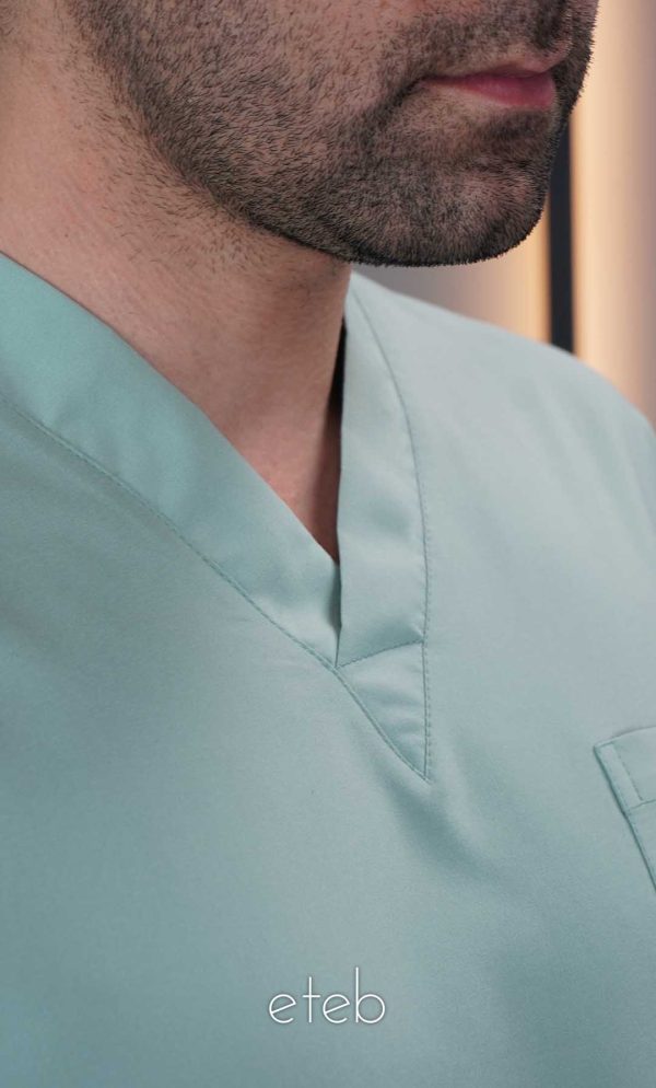 اسکراب شلوار گری پلاس دارای رنگ سبز پاستیلی ISV502 | ایطب