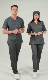 قیمت اسکراب یونیسکس یقه هفت طوسی اورا ISOR109 | ایطب