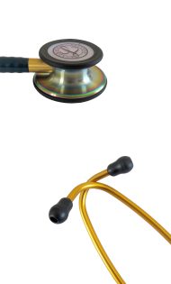 گوشی پزشکی لیتمن کلاسیک 3 آبی کاربنی رنگین کمانی کد 5807| ایطب