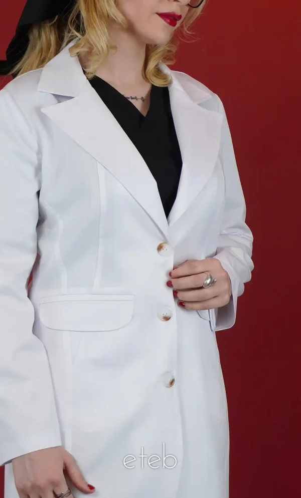روپوش سفید زنانه رزیدنت