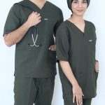 زیتونی - اسکراب شلوار الگانت ISFA406 | ایطب