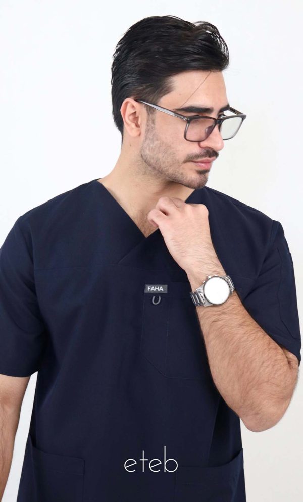 سورمه ای – اسکراب شلوار الگانت ISFA404