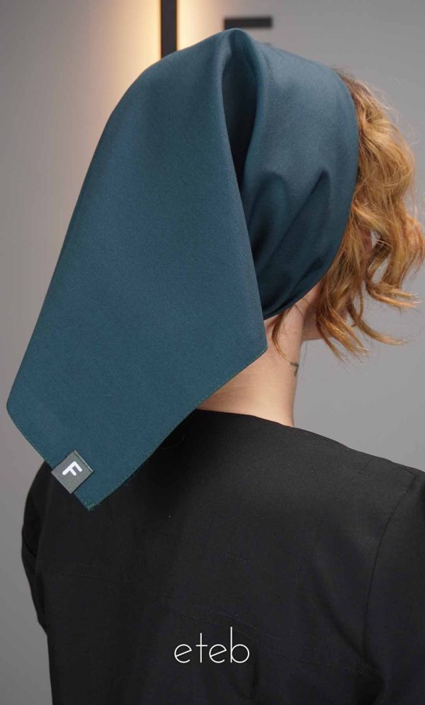 مینی اسکارف زمردی ICFA402