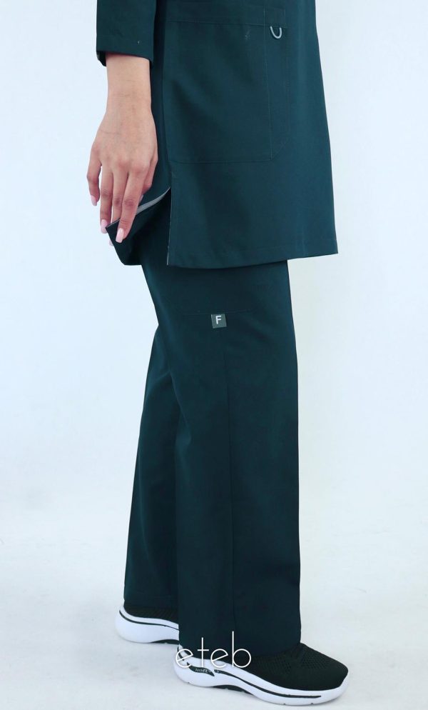 تونیک شلوار الگانت ITFA501- سبز تیره| ایطب