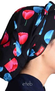 خرید کلاه گره ای حجاب طرحدار ICS6098 | ایطب