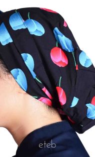 خرید و قیمت کلاه گره ای حجاب طرحدار ICS6098 | ایطب