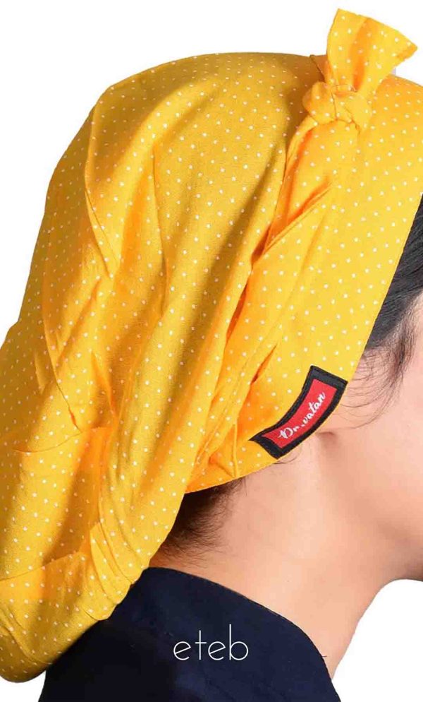 کلاه گره ای حجاب طرحدار ICS6116