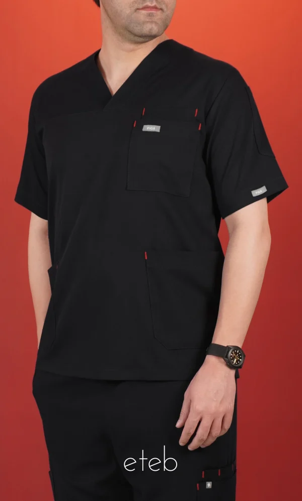 مشکی - اسکراب شلوار فیگز ISA301
