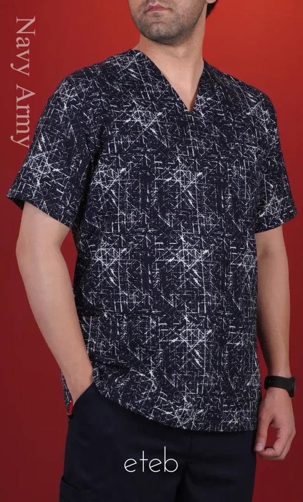 اسکراب لینن طرح نِیوی آرمی ISSL4