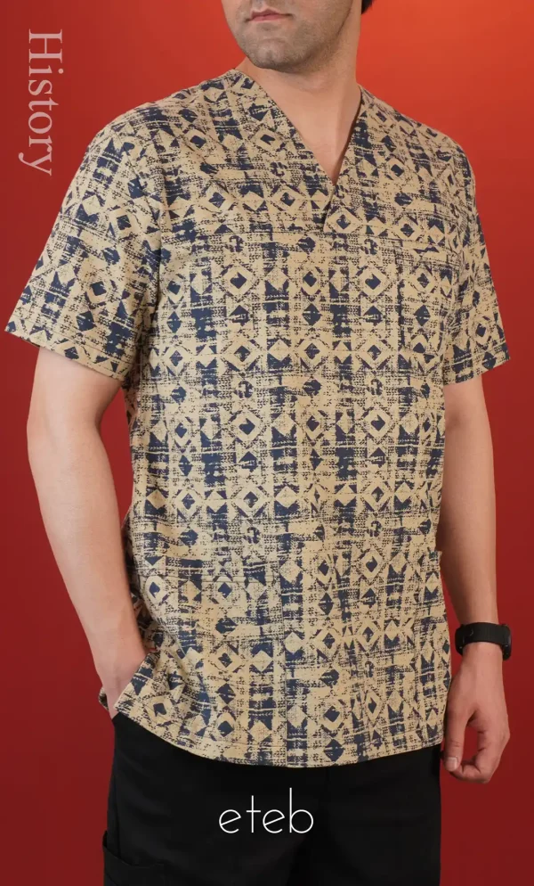 اسکراب لینن طرح هیستوری ISSL7