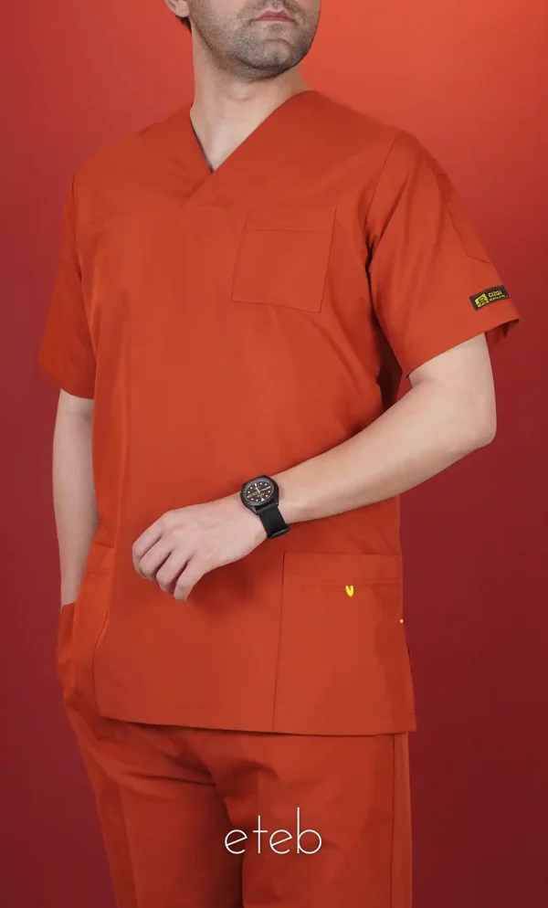 آجری - اسکراب شلوار سیزگی ISA118