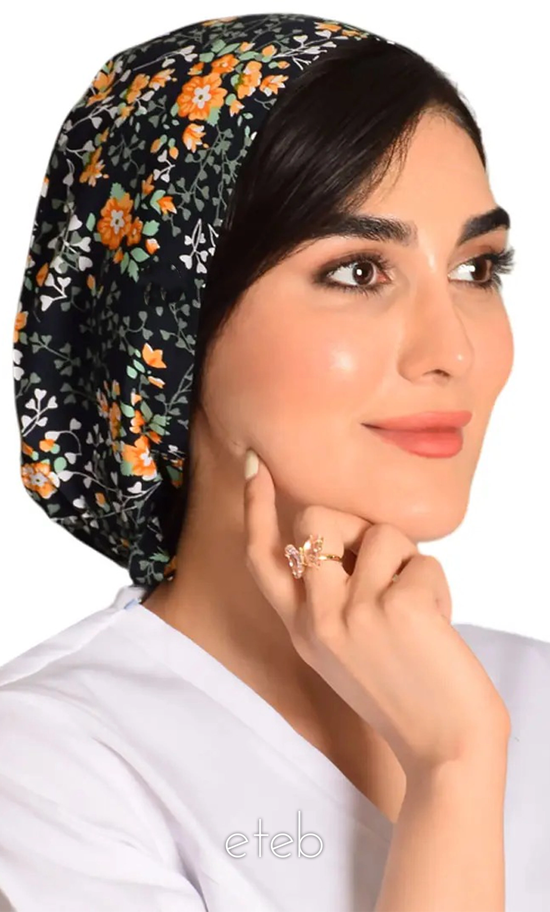 کلاه بند کوچک طرحدار کد ICS5150