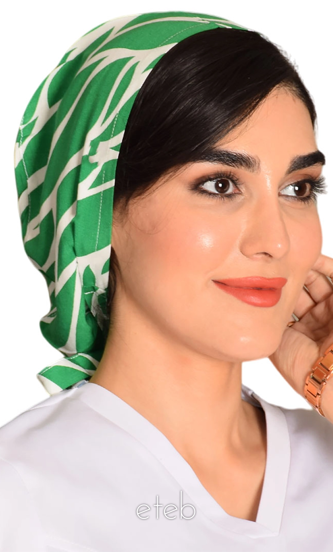 کلاه بند کوچک طرحدار کد ICS5140