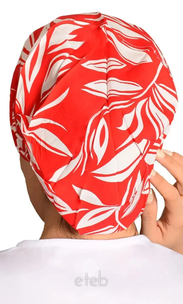 کلاه گره ای حجاب طرحدار ICS6135