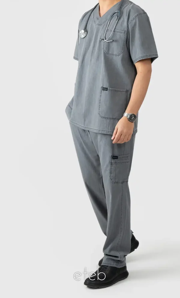 اسکراب شلوار جین طوسی