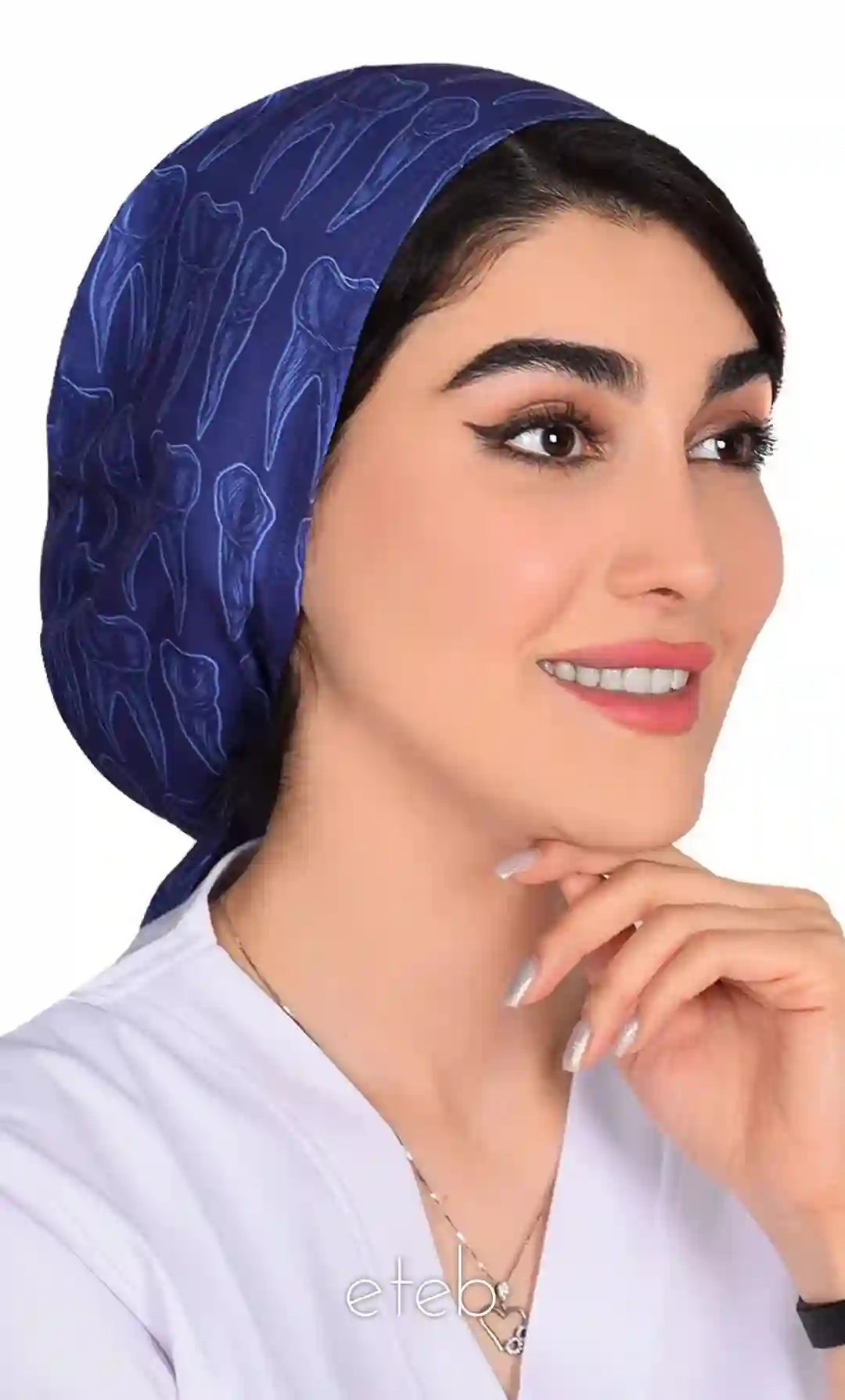 کلاه بند کوچک طرحدار کد ICS5202