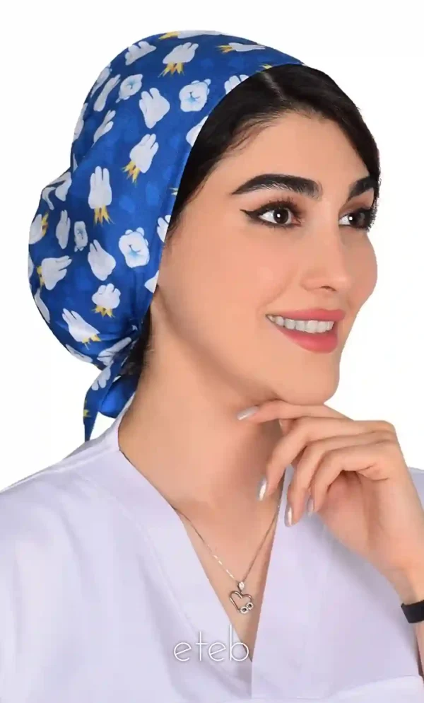 کلاه بند کوچک طرحدار کد ICS5203