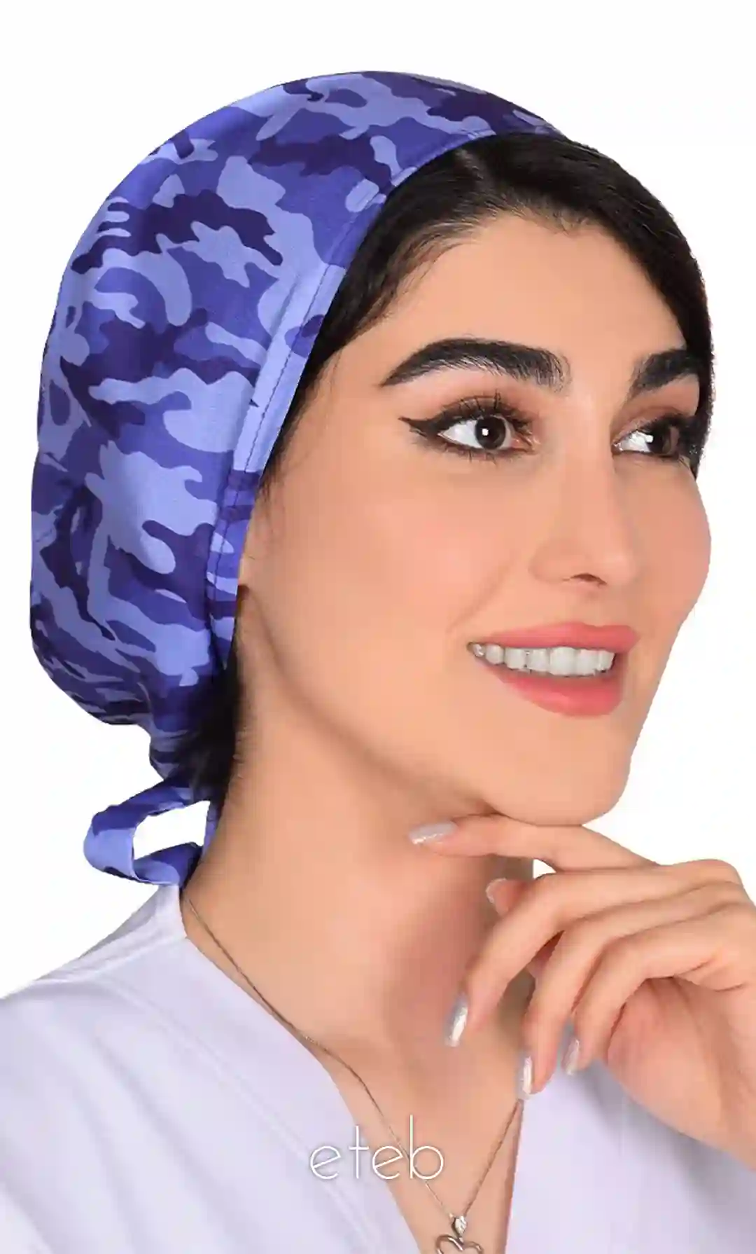 کلاه بند کوچک طرحدار کد ICS5204