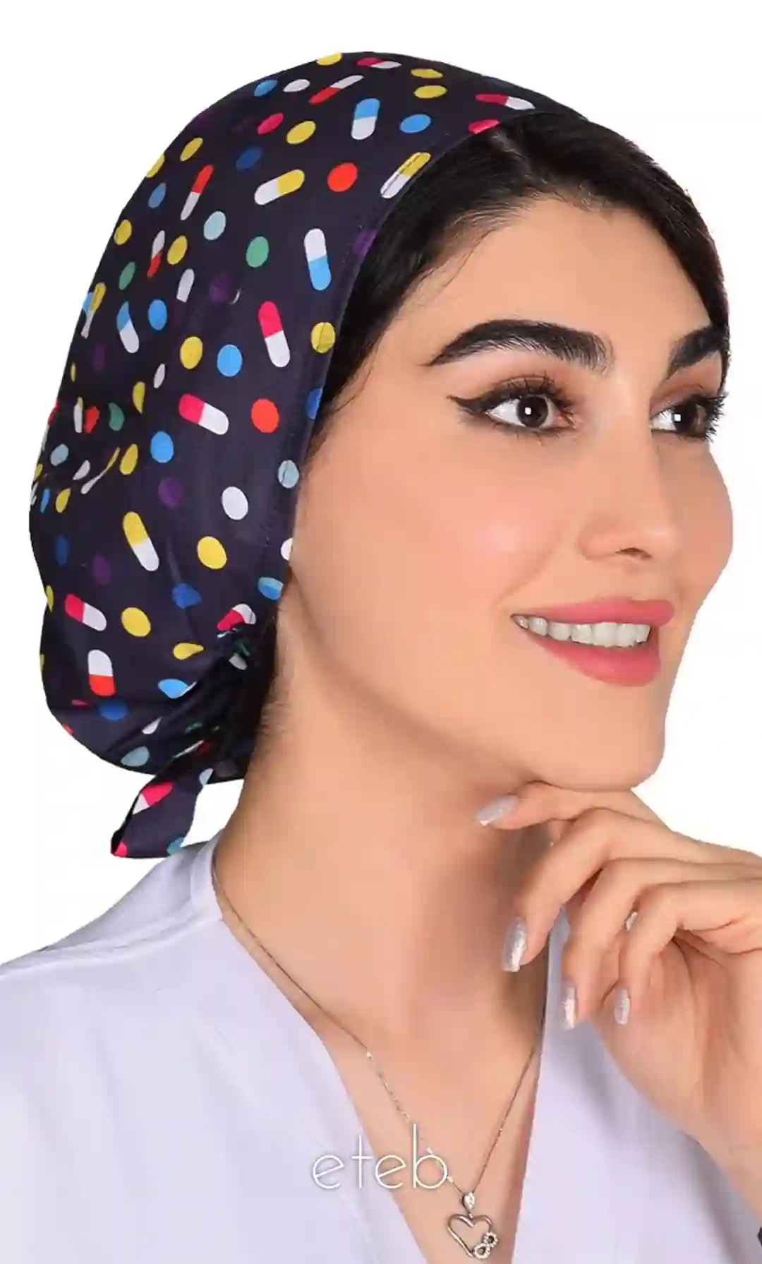 کلاه بند کوچک طرحدار کد ICS5209