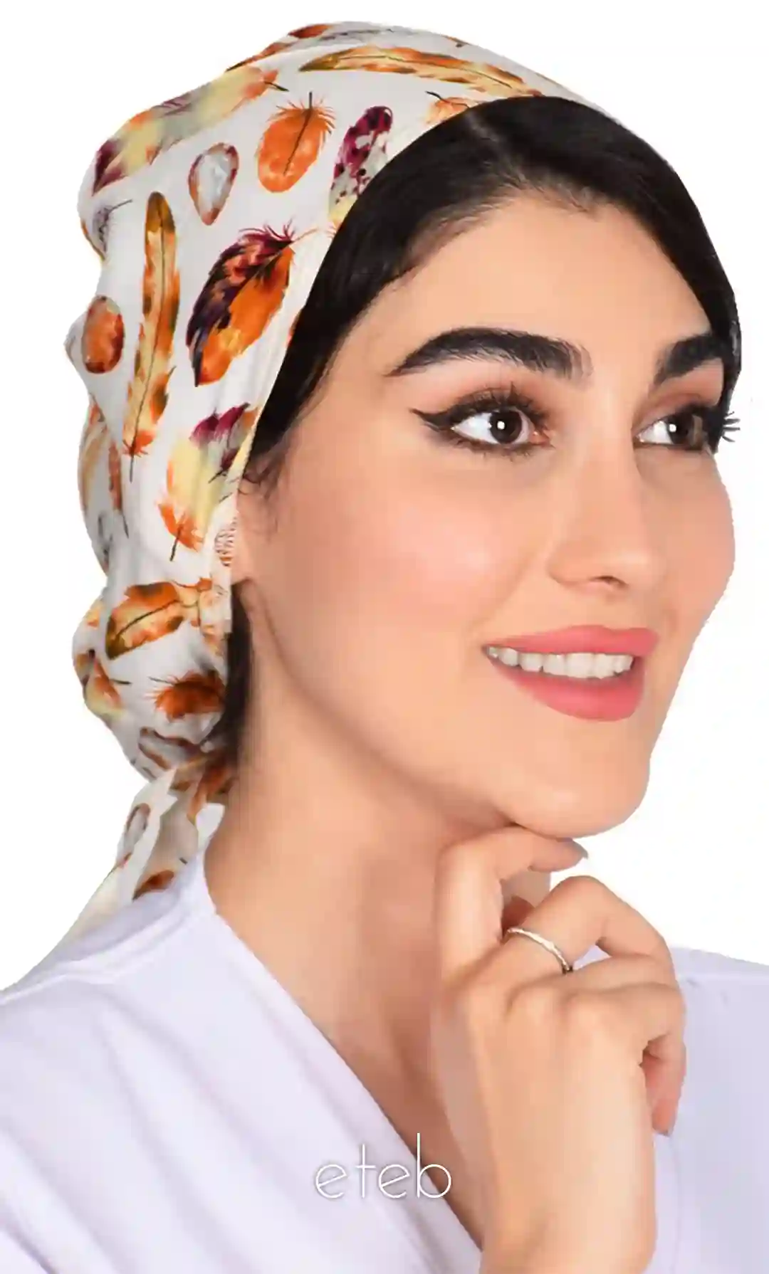 کلاه بند کوچک طرحدار کد ICS5215