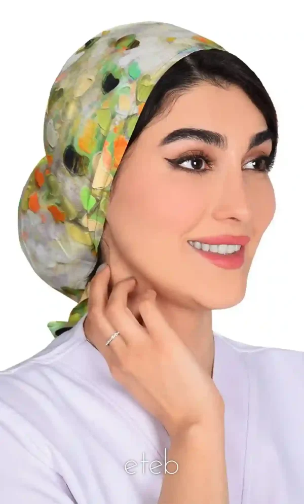 کلاه بند کوچک طرحدار کد ICS5219