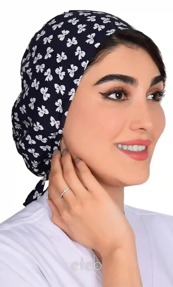 کلاه بند کوچک طرحدار کد ICS5222