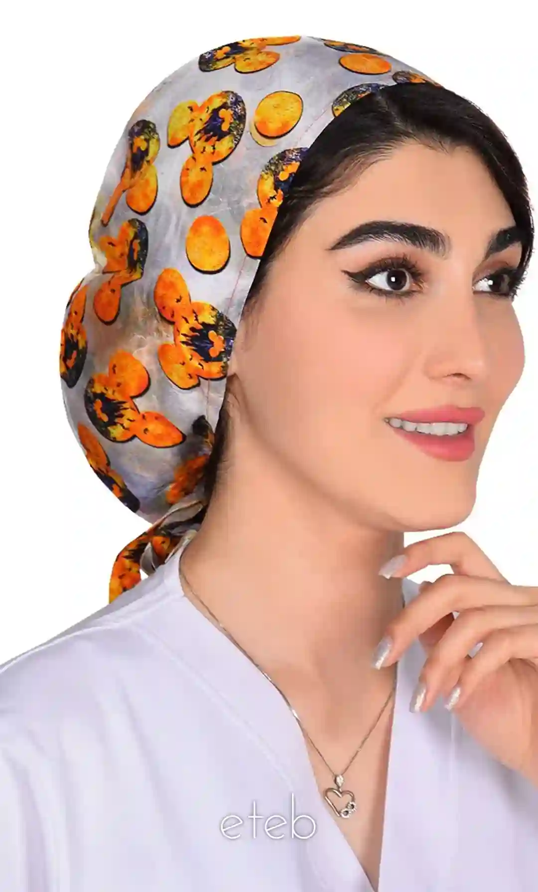 کلاه بند کوچک طرحدار کد ICS5228