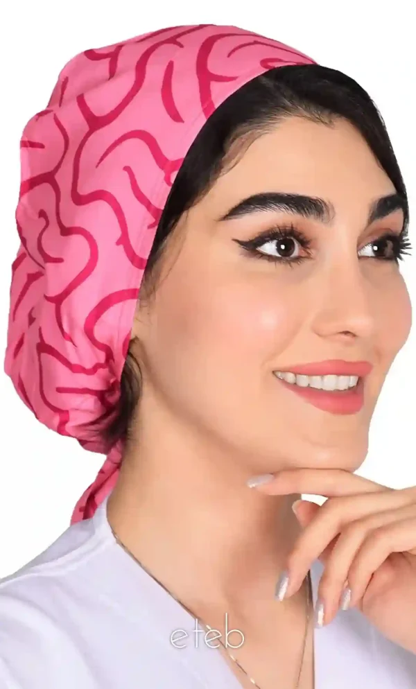 کلاه بند کوچک طرحدار کد ICS5231