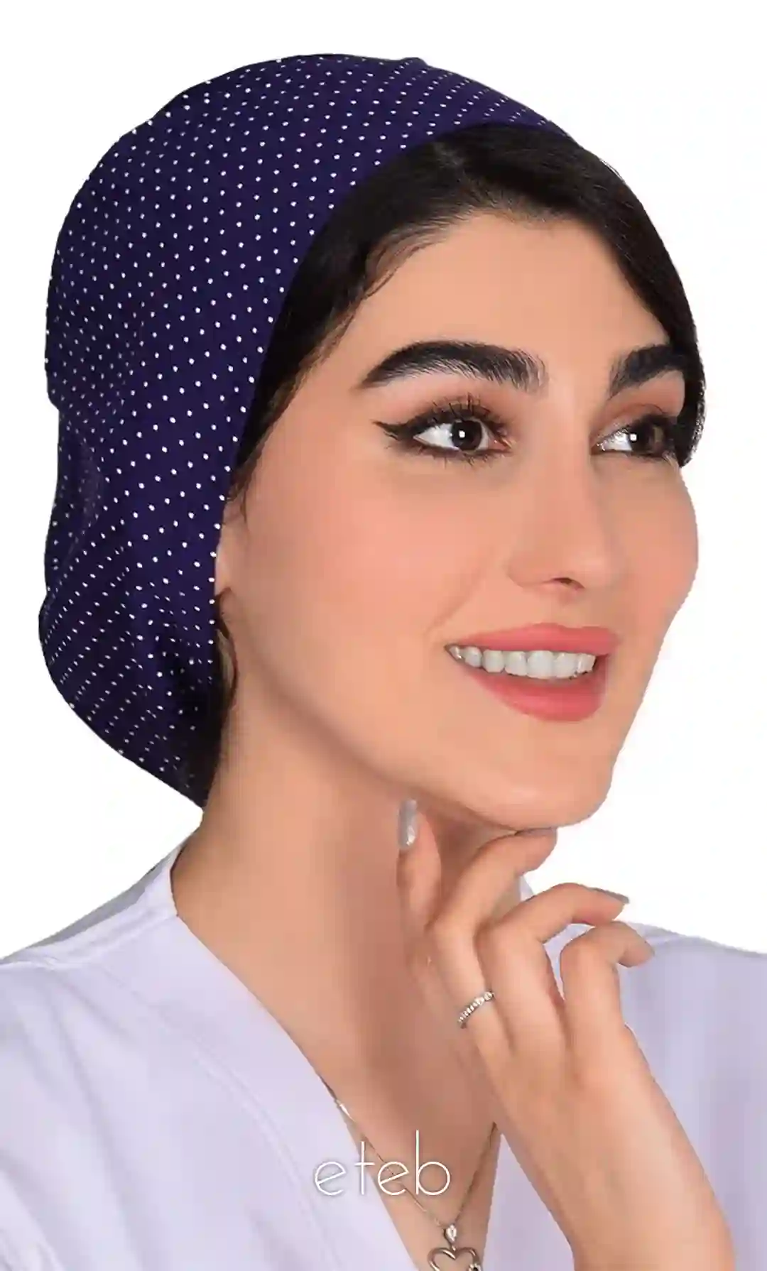 کلاه بند کوچک طرحدار کد ICS5164