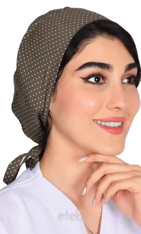 کلاه بند کوچک طرحدار کد ICS5176