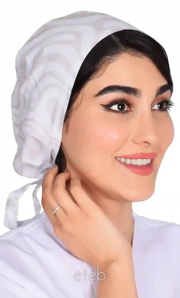 کلاه بند کوچک طرحدار کد ICS5196