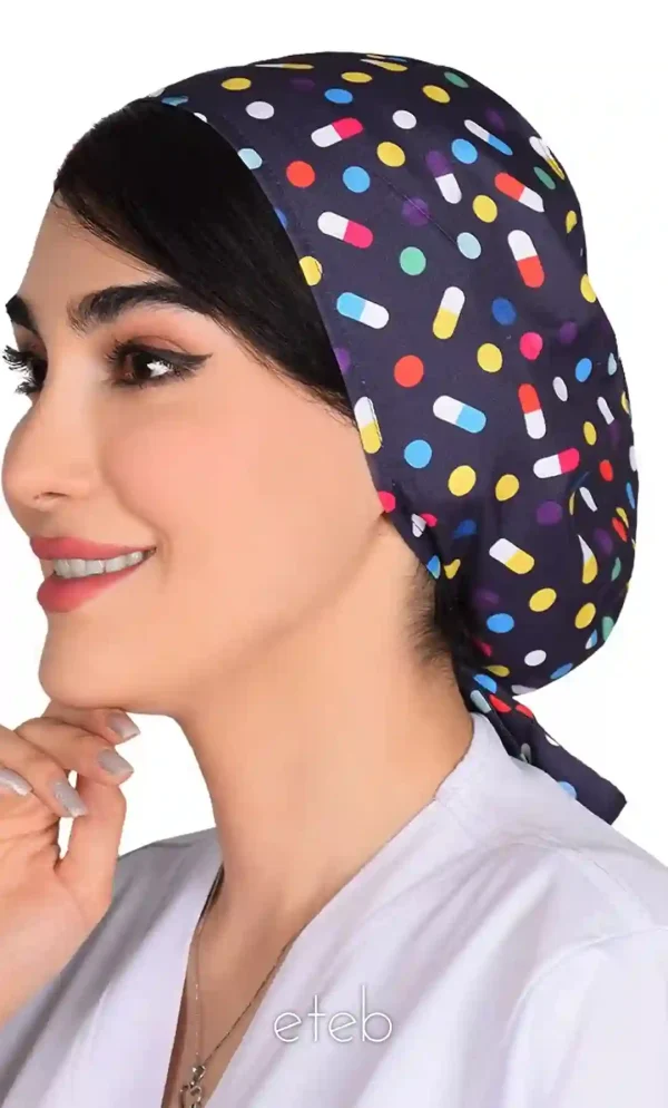 کلاه بند کوچک طرحدار کد ICS5209
