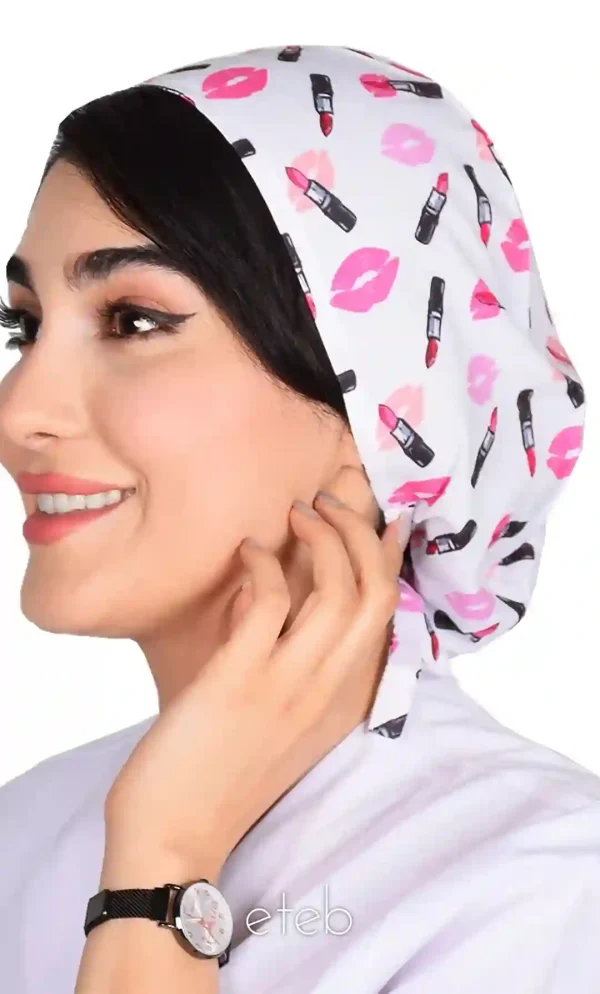 کلاه بند کوچک طرحدار کد ICS5211