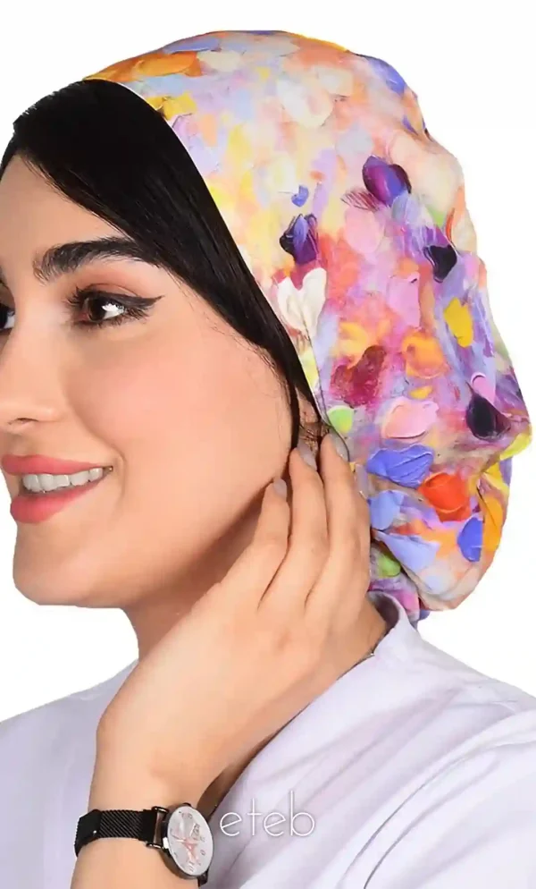 کلاه بند کوچک طرحدار کد ICS5213