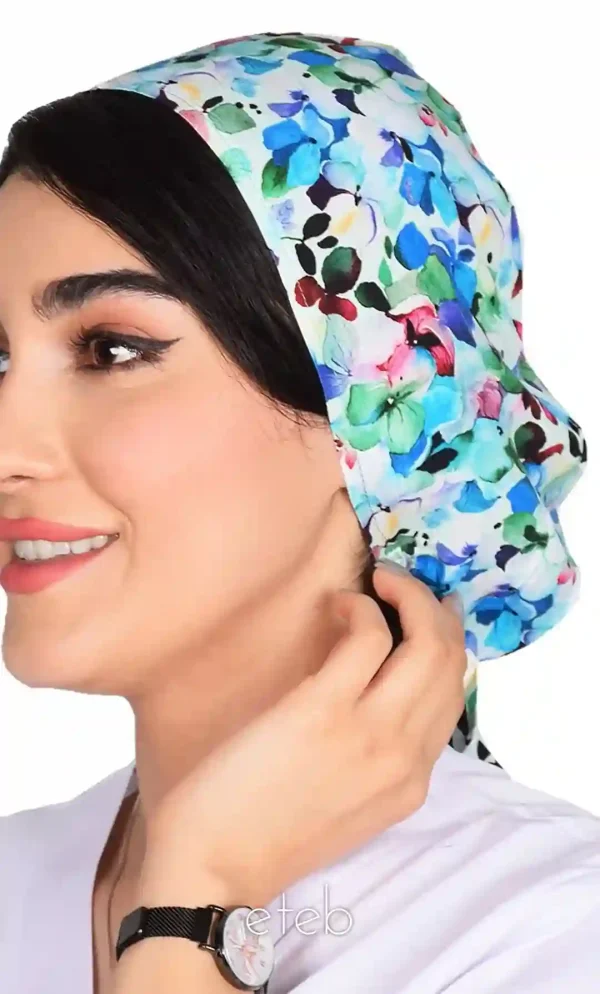 کلاه بند کوچک طرحدار کد ICS5216